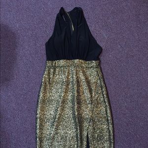 Sexy dress open from the left side